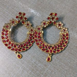 Red jewellery set