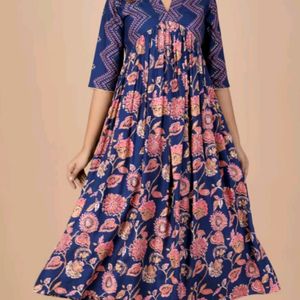 Indianic Women Floral Print Kurta