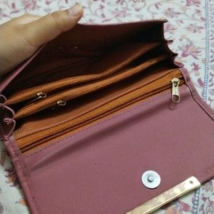 Rose Dark Pink 🩷 Colour Hand Clutch