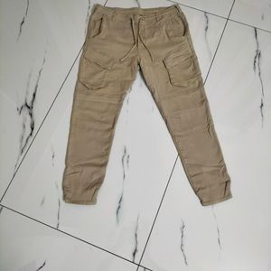 brown/khaki regular cargo pant