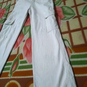 New Zara White Cargo