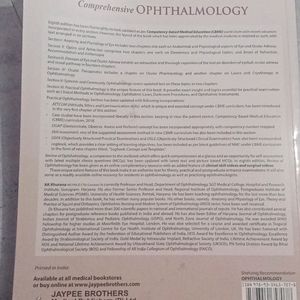 Ophtha Book 8 Edition.