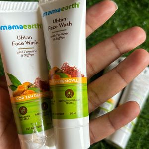 Mamaearth Ubtan Face Wash Pack Of 4