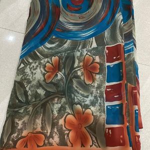 Printed Saree