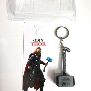 Thor Hammer Keychain