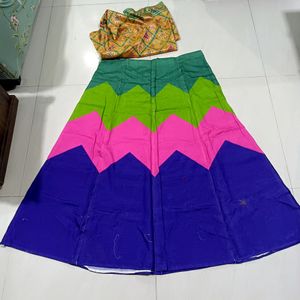 Semi Stitched Lehenga ..