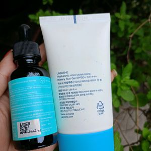 ZM Face Serum And HyaluronicAcid Moisturizer Combo