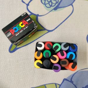 POSCA markers Set Of 15+ 2 Extra