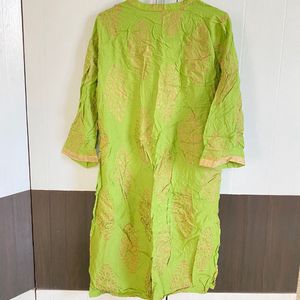 Green Kurti With Pant