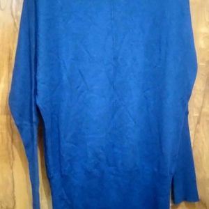 Royal Blue Woolen Sweater