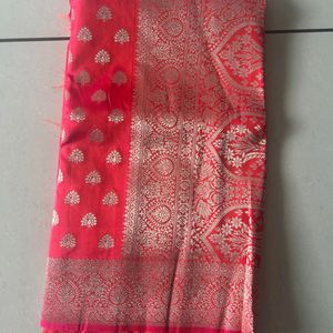 Red Fabulous Art Silk Saree