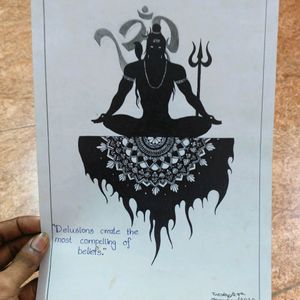 Lord Shiva Painting