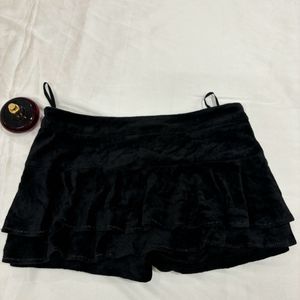 Mini Skirt With attached Shorts