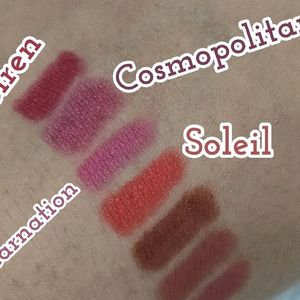 Hi! Here Are Some Beautiful Colors Both Nude And Red's And Pinks Are Available.