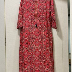 Red Kurta