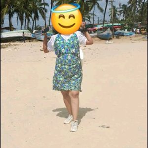 Short One Piece Beach Dress