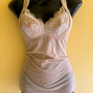 Camisole With Bra Attatched