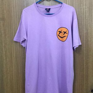 SMILE Lavender Purple T-shirt