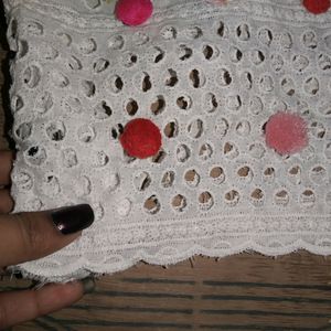 Navratri Cotton Chikankari Koti