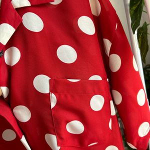 Vintage Polka Dot Shirt