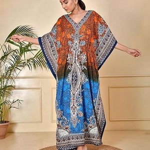 Kimono Kaftan Night Dress For Girls