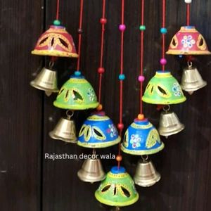 Rajasthani Handmade Positive Energy Wind Chime+fre