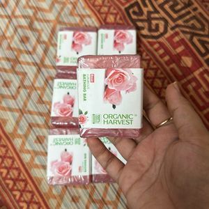 Rose Bathing Soap 7 Pieces