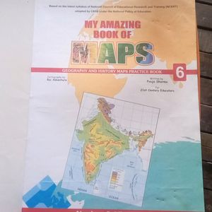 Map Book 📚 📖 Class6th #Atlas #seniormap