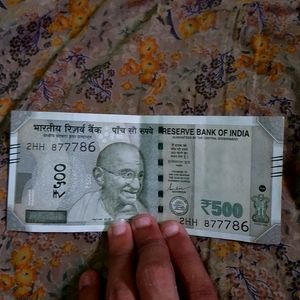 500 Note Of 786