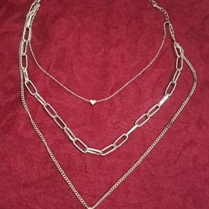 Three Layer Dainty Neck Chain