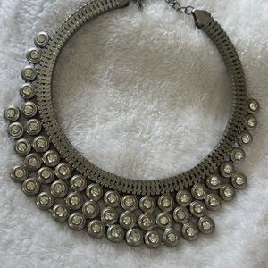 Oxidised Choker Neckpiece