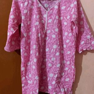 Pink Kurta