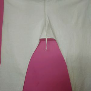 New White Salwar Pant