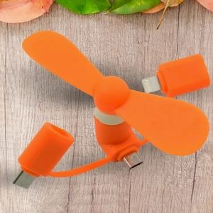 Mini Type-C Fan  with 2 Leaf Portable