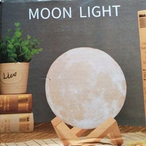 3D Moon Colour Light