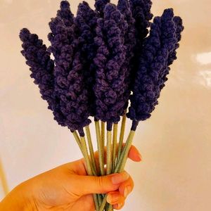 Set Of 6 Crochet Lavenders🪻 With Surprise Freebie