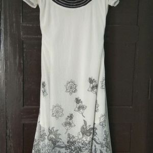 White A Line Dress