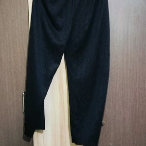 black palazzo pant