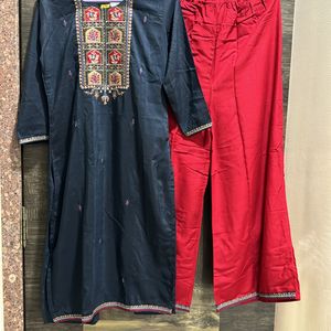 Brand New Kurti Set W Loose Pants