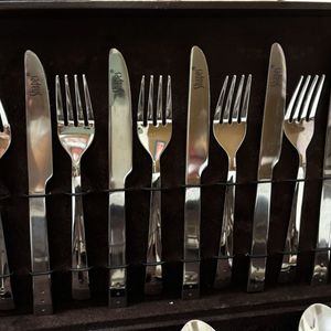 🆕SHAPES Premium Silver Stainless Steel Cutlery