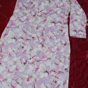 New Floral Printed Kurti