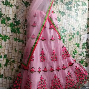 Pink🤩lehnga choli