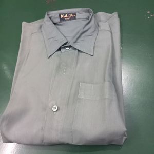 Olive Grey Shirt (XL/ 42 Inch)