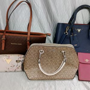 Authentic Handbags In One Frame