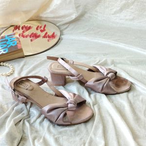 Ss Mauve Bow Sandle