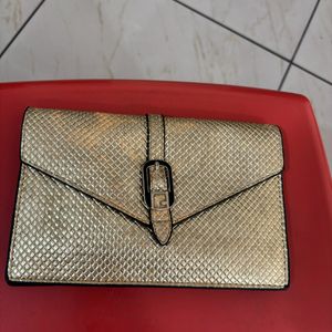 Women Golden Clutch