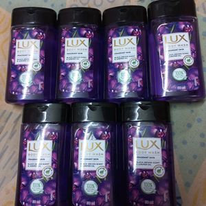 (30₹off)Pack Of 10 Lux Mini Body Washes..