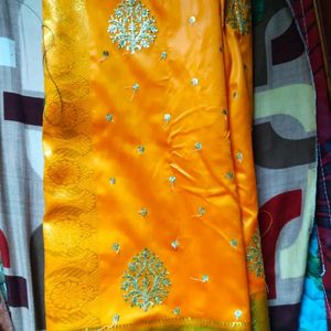 Brand New Silk Saree With Blouse Piece