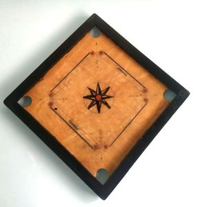 Carrom board With Coins Striker (Premium Boar