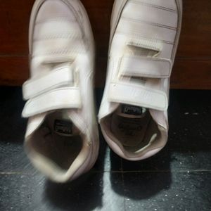 School Shoes White